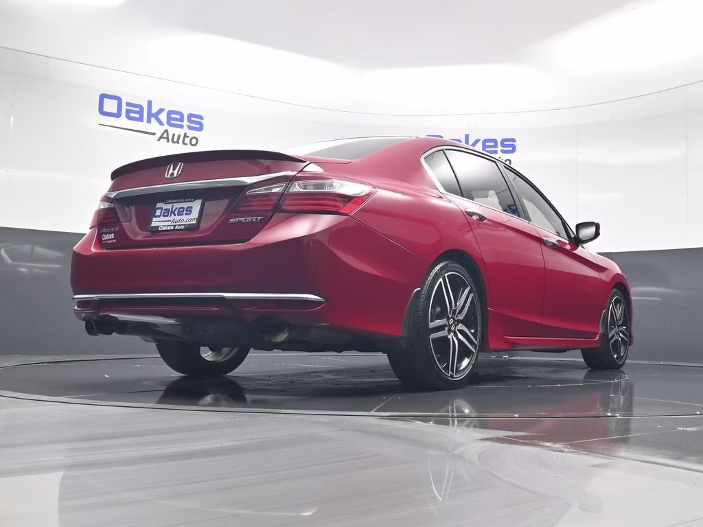 2016 San Marino Red Honda Accord Sport FWD Sedan