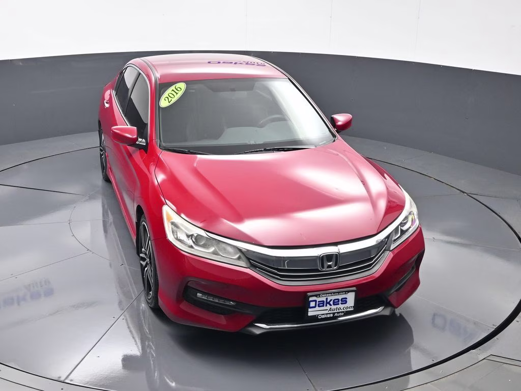 2016 San Marino Red Honda Accord Sport FWD Sedan