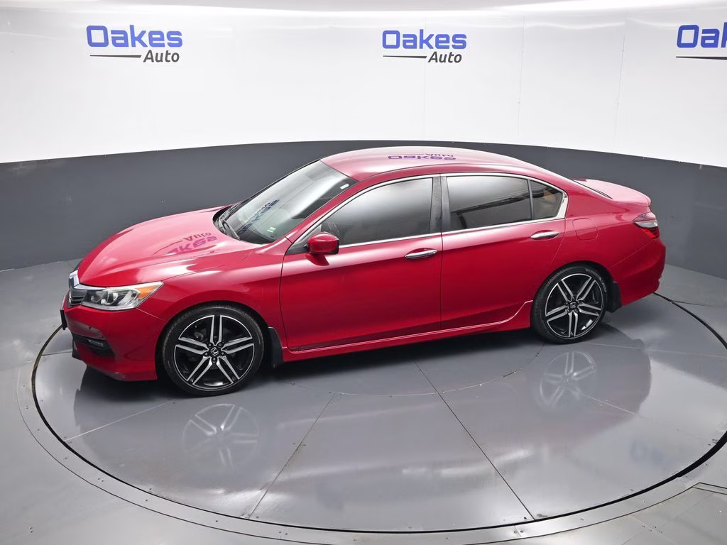 2016 San Marino Red Honda Accord Sport FWD Sedan