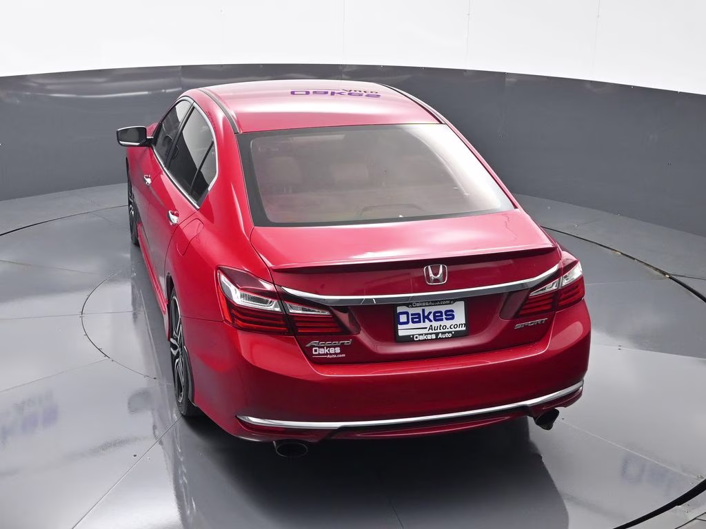 2016 San Marino Red Honda Accord Sport FWD Sedan