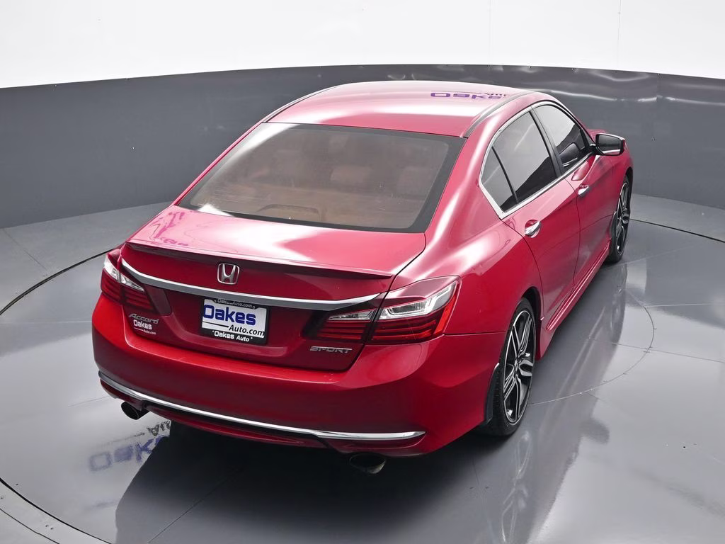 2016 San Marino Red Honda Accord Sport FWD Sedan
