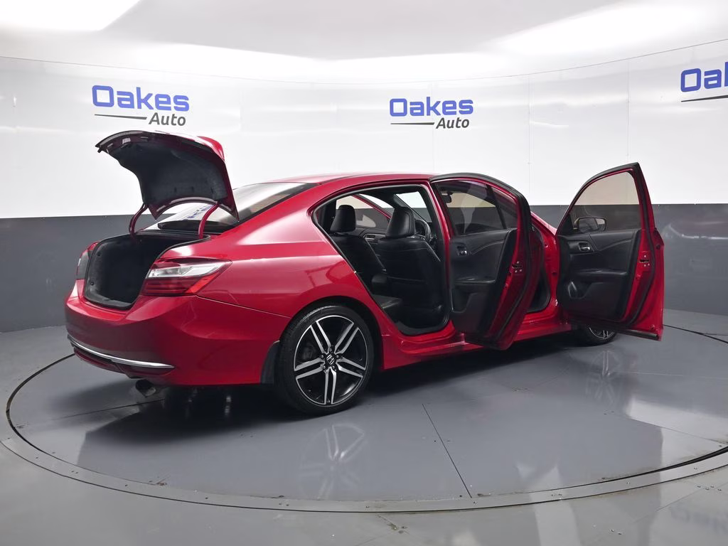 2016 San Marino Red Honda Accord Sport FWD Sedan