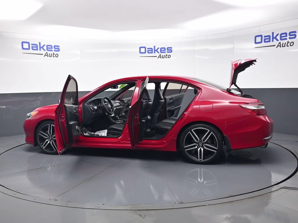 2016 San Marino Red Honda Accord Sport FWD Sedan