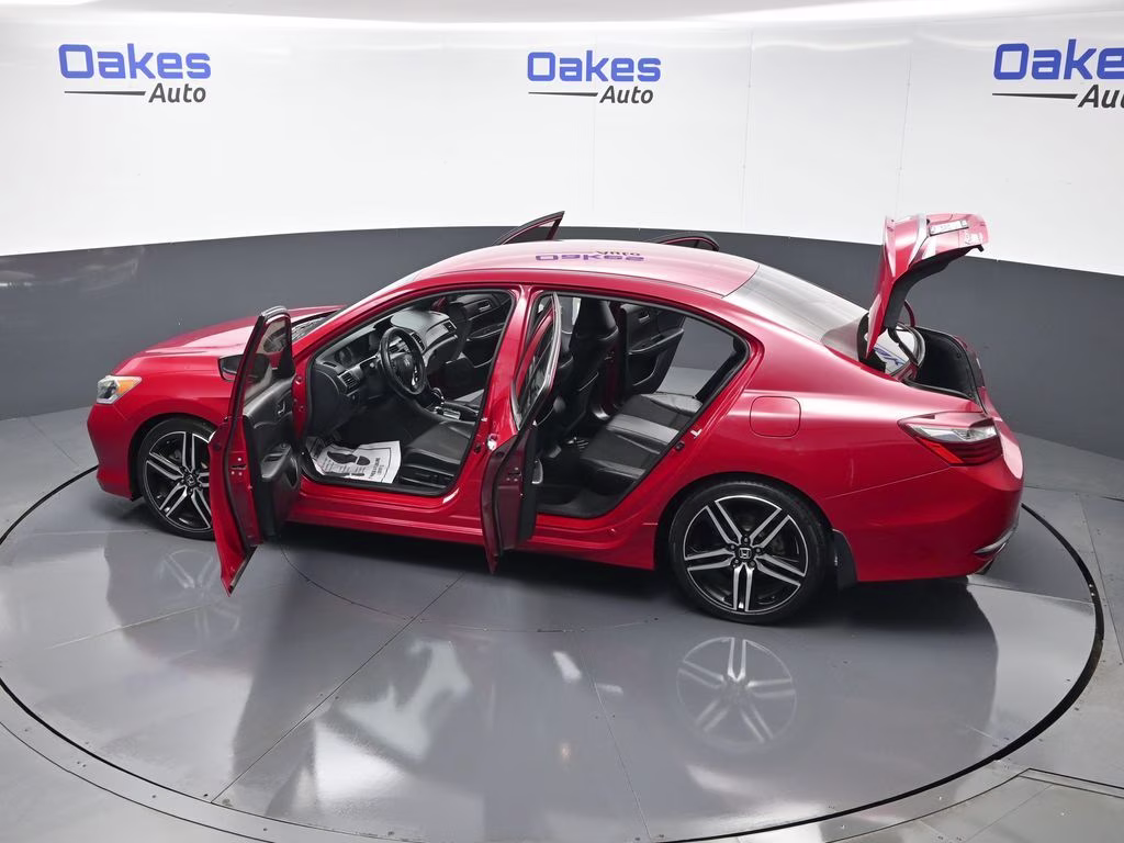 2016 San Marino Red Honda Accord Sport FWD Sedan