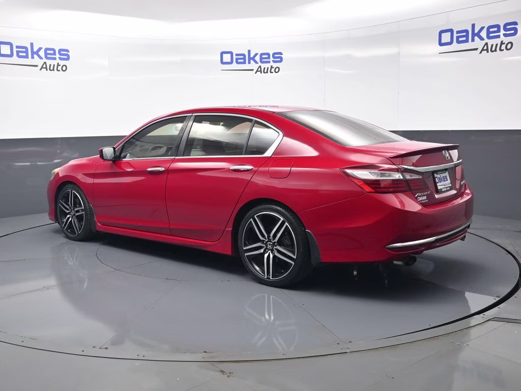 2016 San Marino Red Honda Accord Sport FWD Sedan