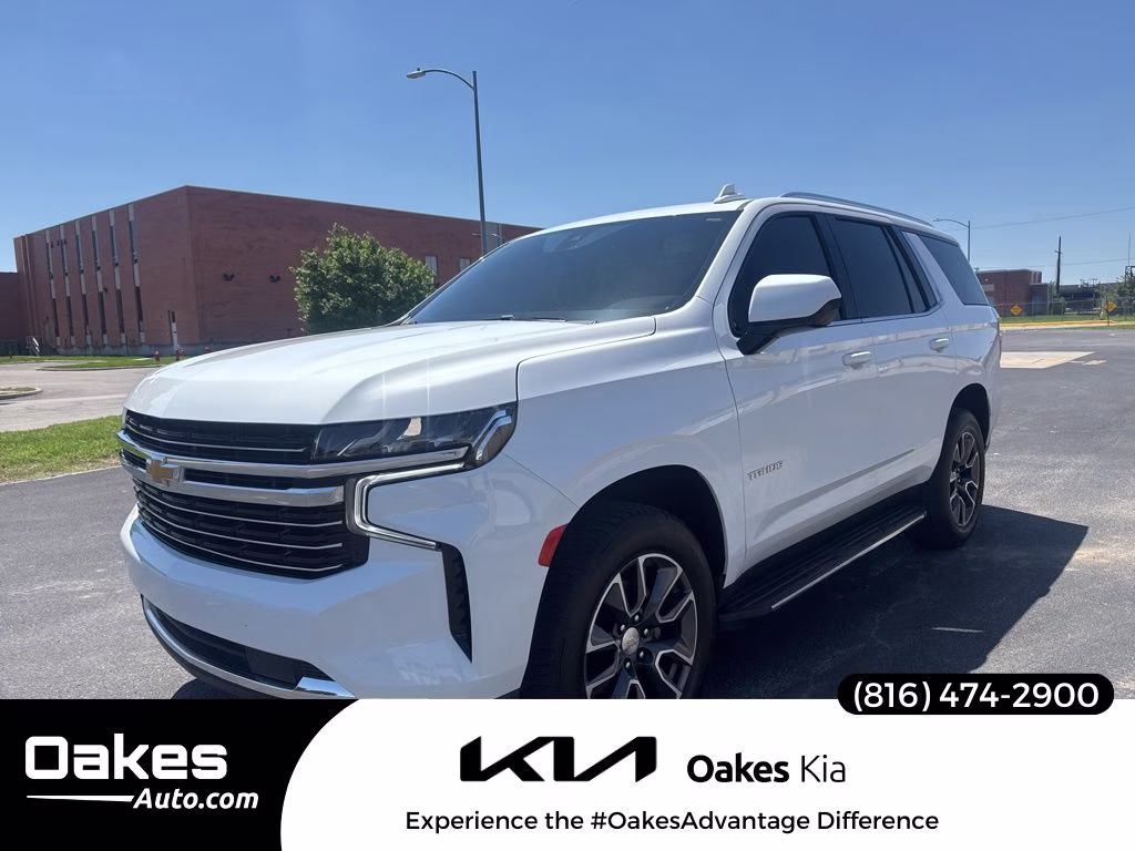 2021 Summit White Chevrolet Tahoe LT 4X4 SUV