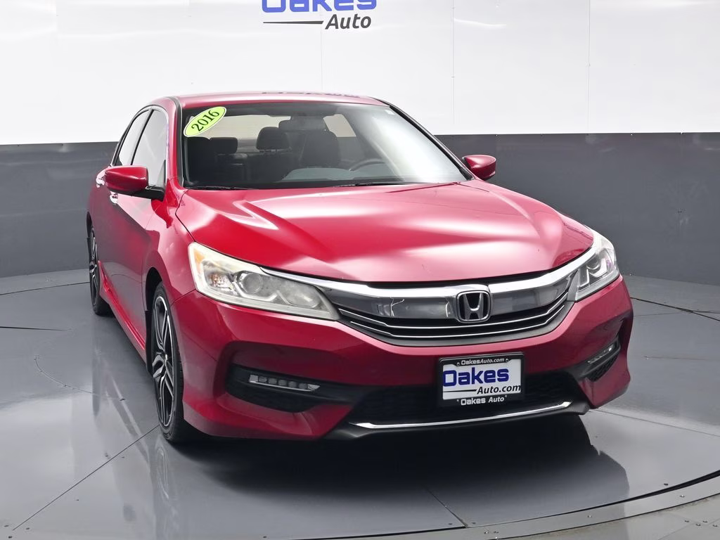 2016 San Marino Red Honda Accord Sport FWD Sedan