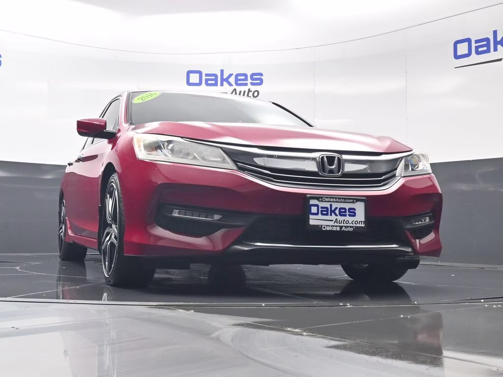 2016 San Marino Red Honda Accord Sport FWD Sedan