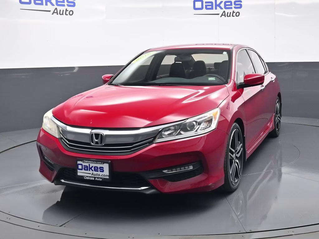 2016 San Marino Red Honda Accord Sport FWD Sedan