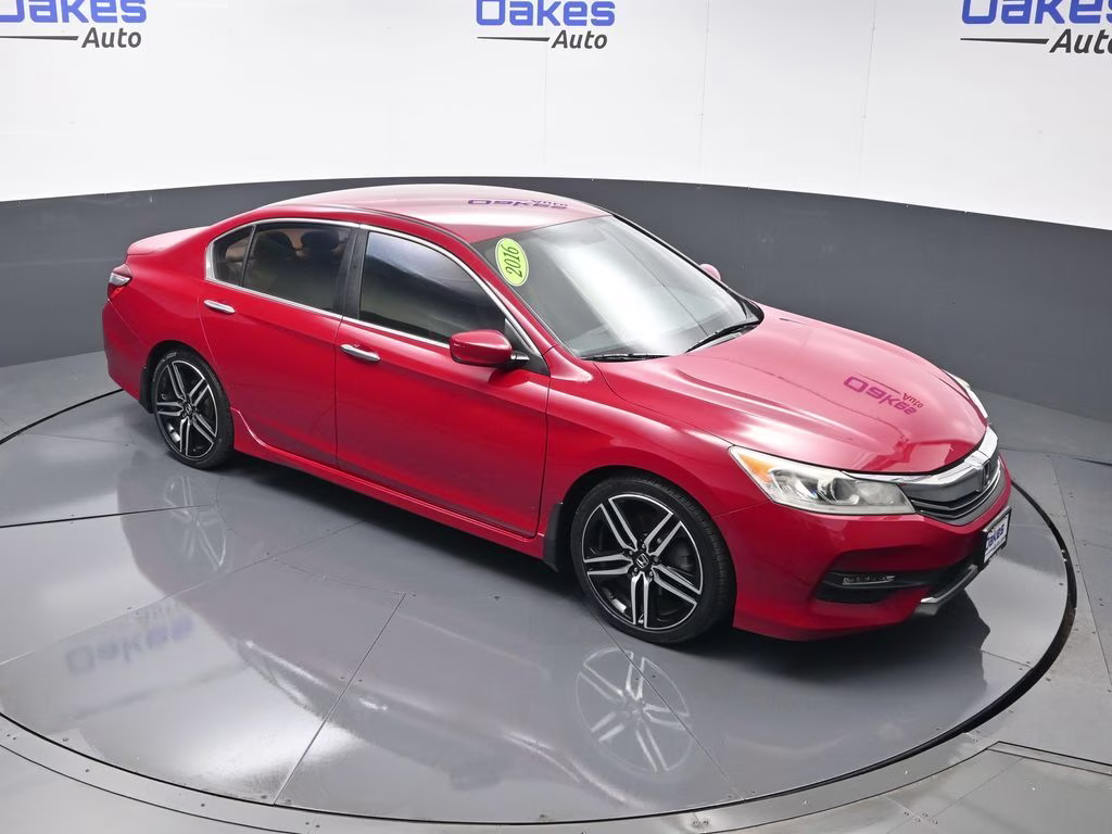 2016 San Marino Red Honda Accord Sport FWD Sedan