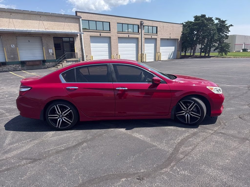 2016 San Marino Red Honda Accord Sport FWD Sedan
