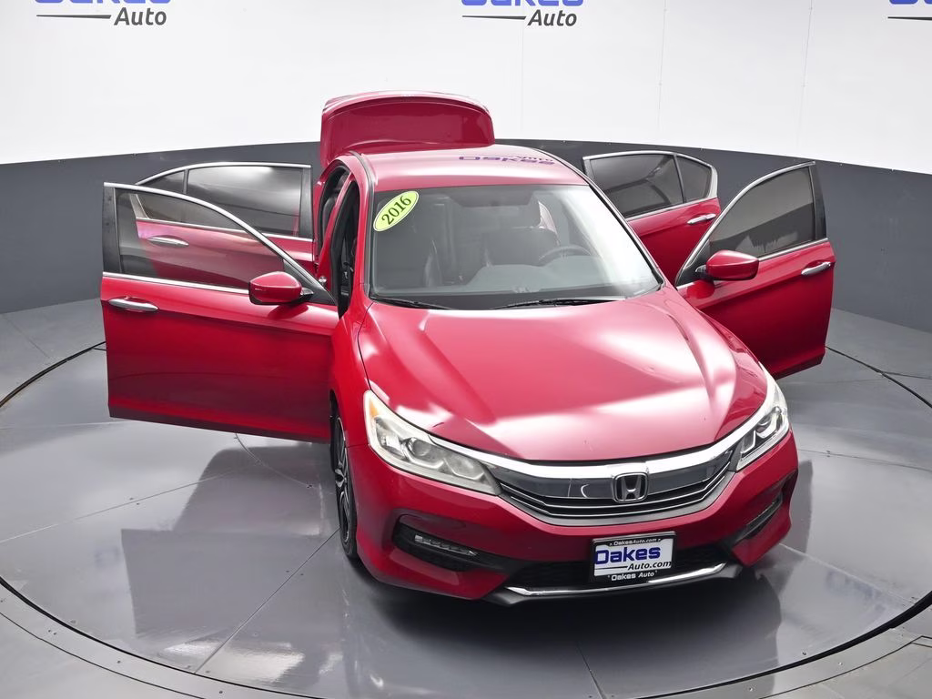 2016 San Marino Red Honda Accord Sport FWD Sedan