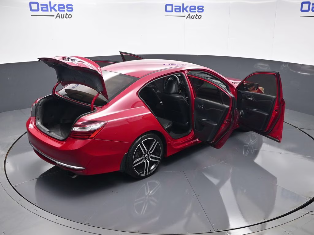 2016 San Marino Red Honda Accord Sport FWD Sedan