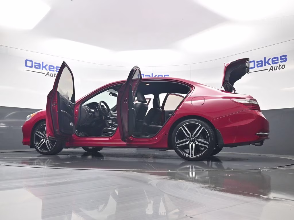 2016 San Marino Red Honda Accord Sport FWD Sedan