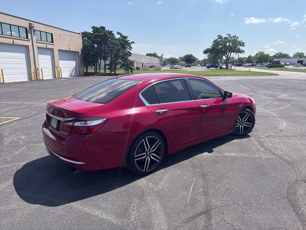 2016 San Marino Red Honda Accord Sport FWD Sedan