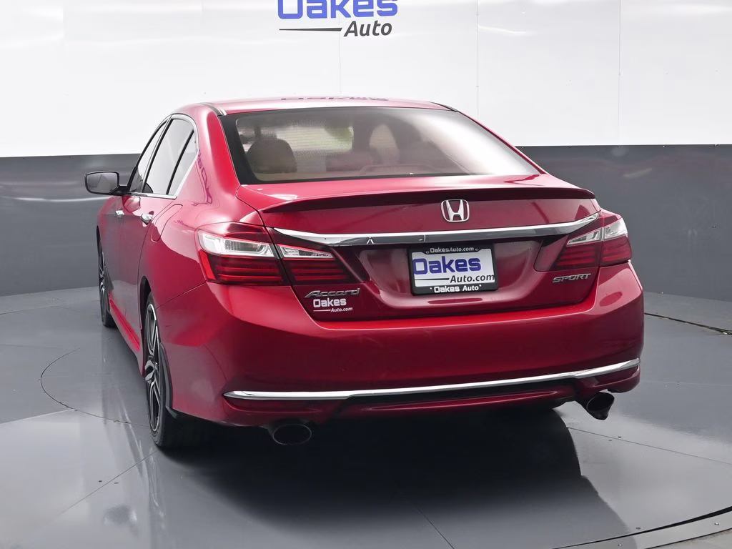 2016 San Marino Red Honda Accord Sport FWD Sedan