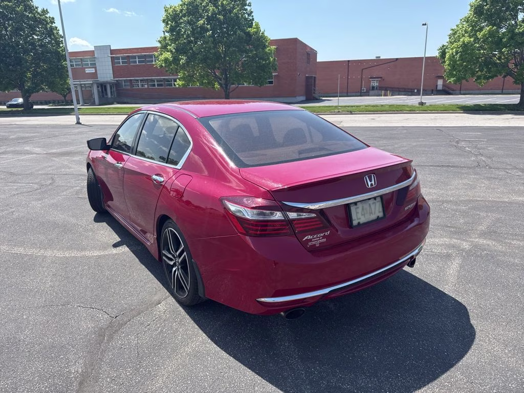 2016 San Marino Red Honda Accord Sport FWD Sedan