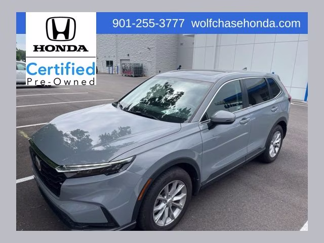 2024 sparkle silver metallic Honda CR-V EX-L AWD SUV
