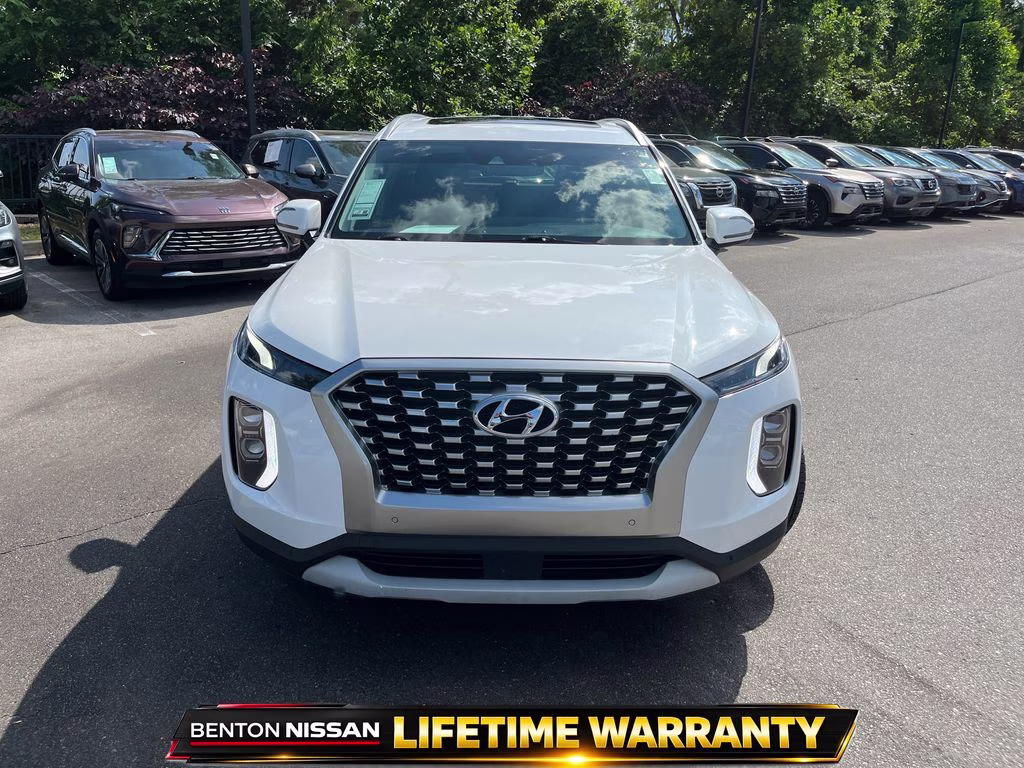 2021 Hyper White Hyundai Palisade SEL AWD SUV
