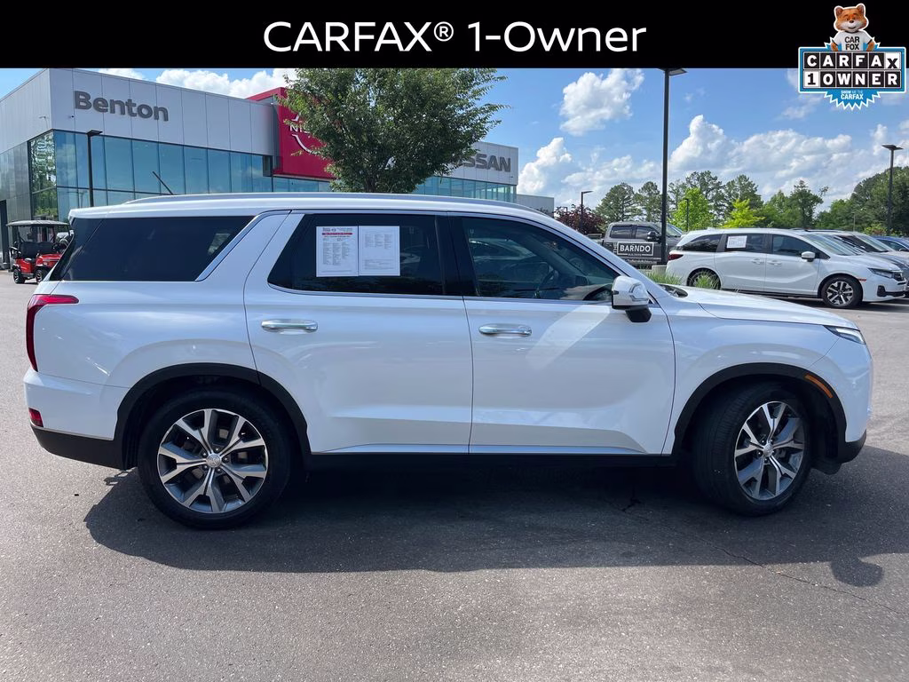 2021 Hyper White Hyundai Palisade SEL AWD SUV