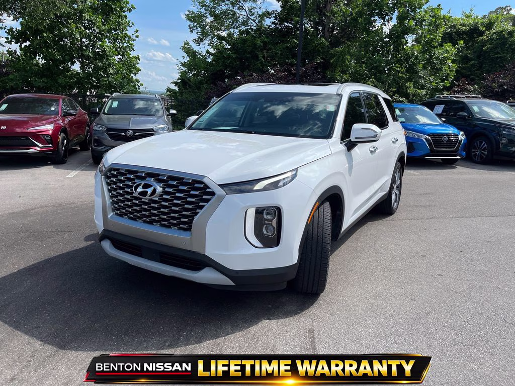 2021 Hyper White Hyundai Palisade SEL AWD SUV