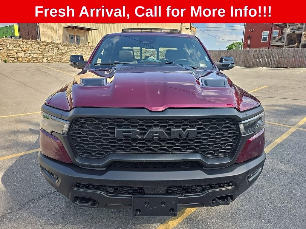 2025 Delmonico Red Pearlcoat Ram 1500 Rebel 4X4 Truck