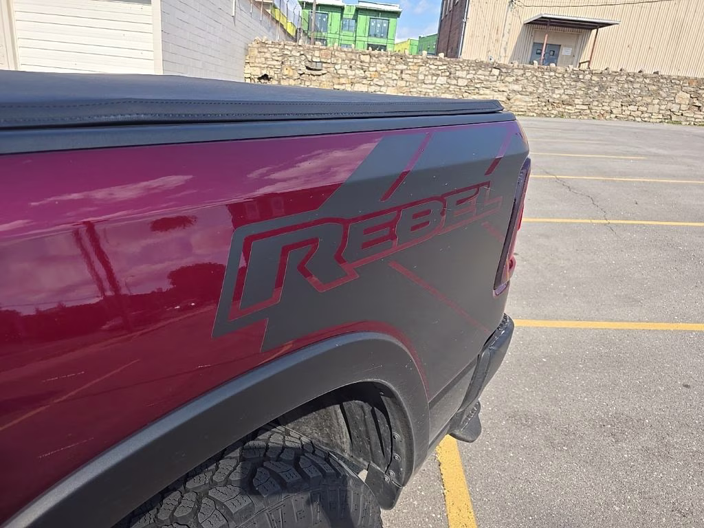 2025 Delmonico Red Pearlcoat Ram 1500 Rebel 4X4 Truck