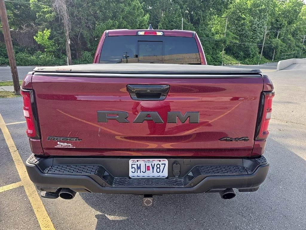 2025 Delmonico Red Pearlcoat Ram 1500 Rebel 4X4 Truck