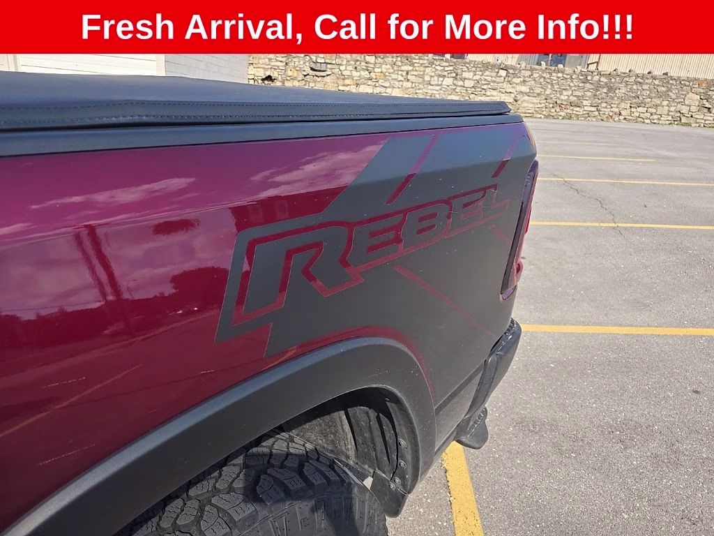 2025 Delmonico Red Pearlcoat Ram 1500 Rebel 4X4 Truck