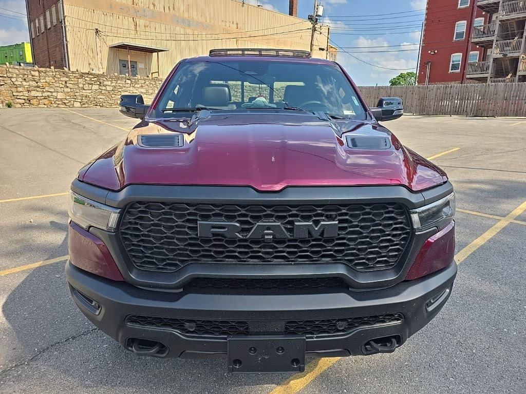 2025 Delmonico Red Pearlcoat Ram 1500 Rebel 4X4 Truck