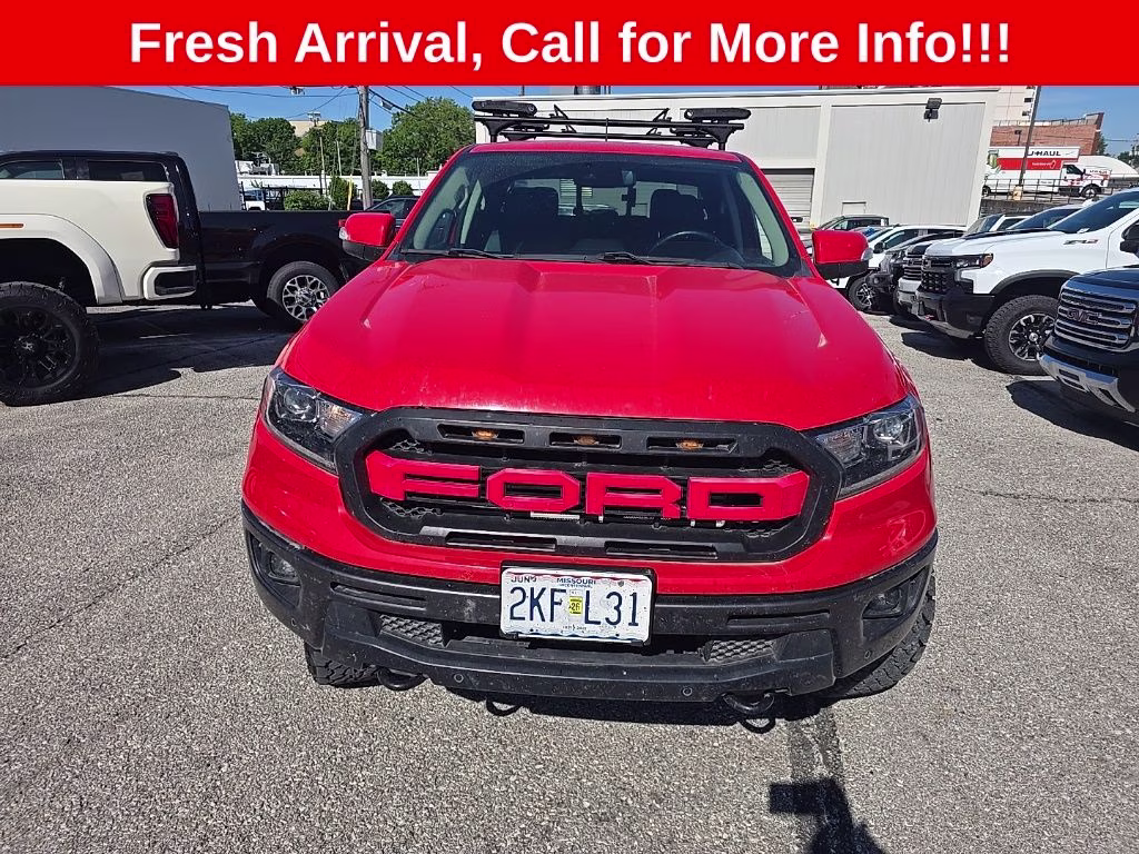 2022 Race Red Ford Ranger Lariat 4X4 Truck