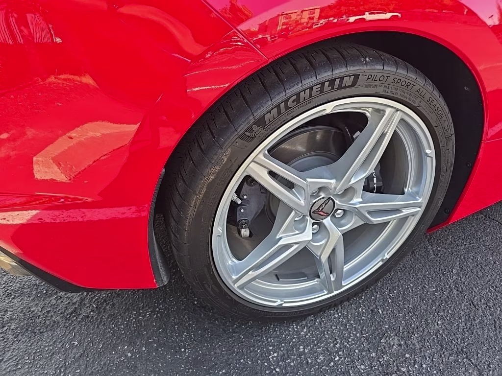 2025 Torch Red Chevrolet Corvette Stingray RWD Coupe
