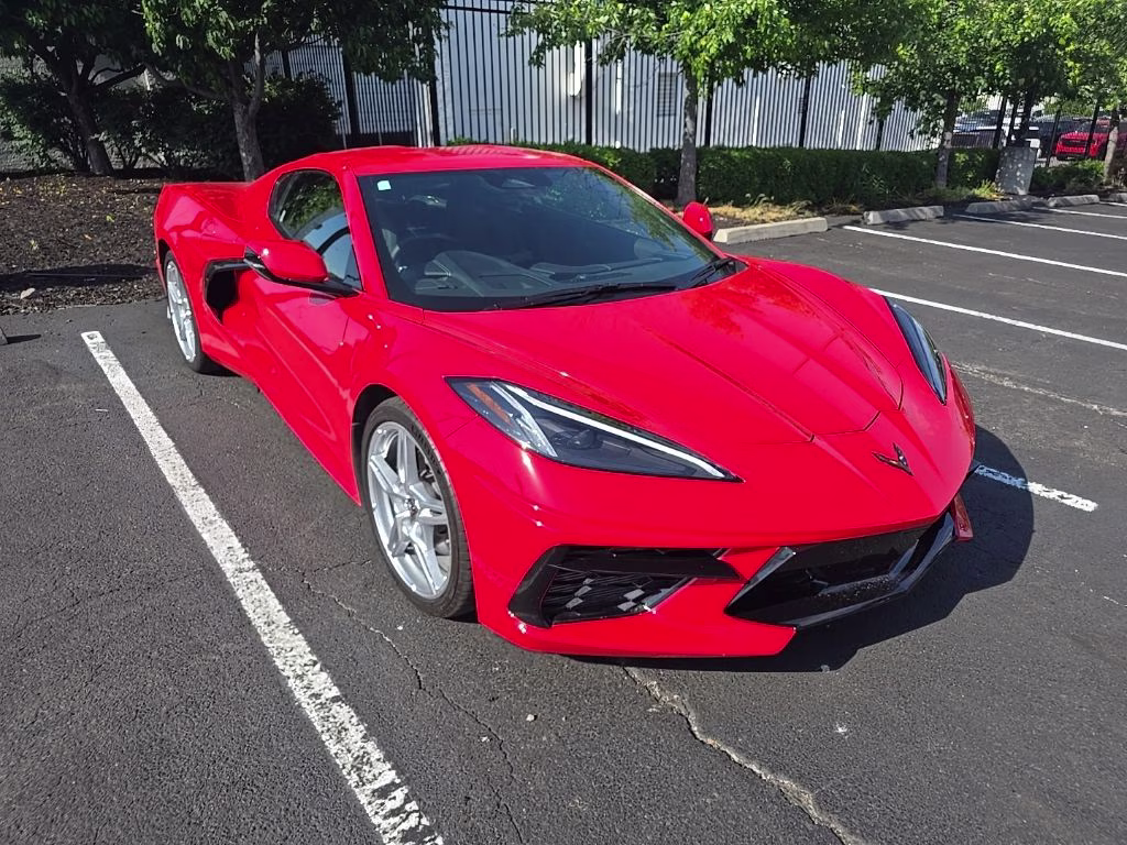 2025 Torch Red Chevrolet Corvette Stingray RWD Coupe