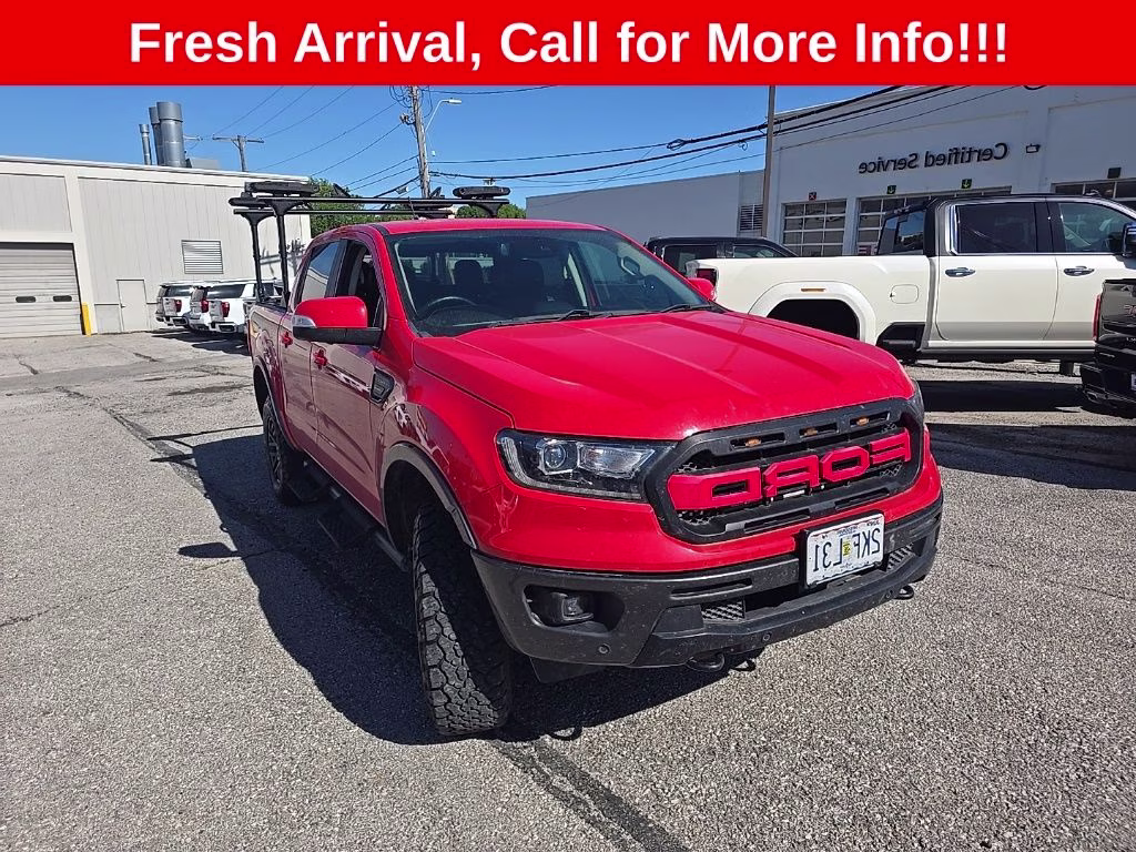 2022 Race Red Ford Ranger Lariat 4X4 Truck