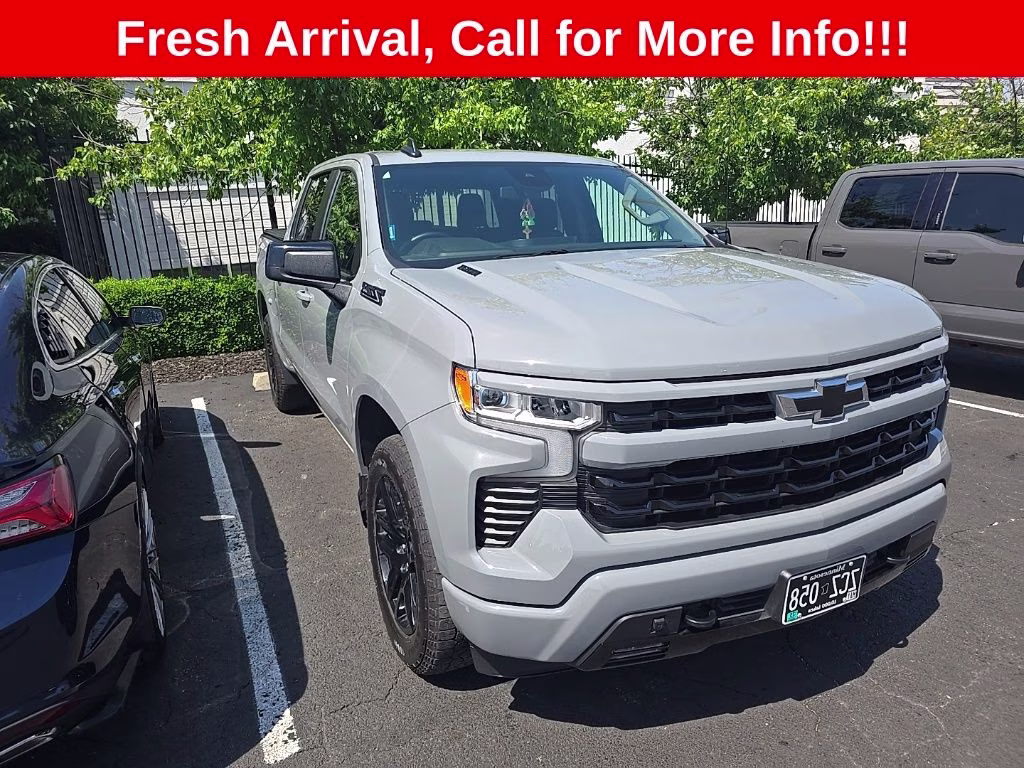 2024 Slate Gray Metallic Chevrolet Silverado 1500 RST 4X4 Truck