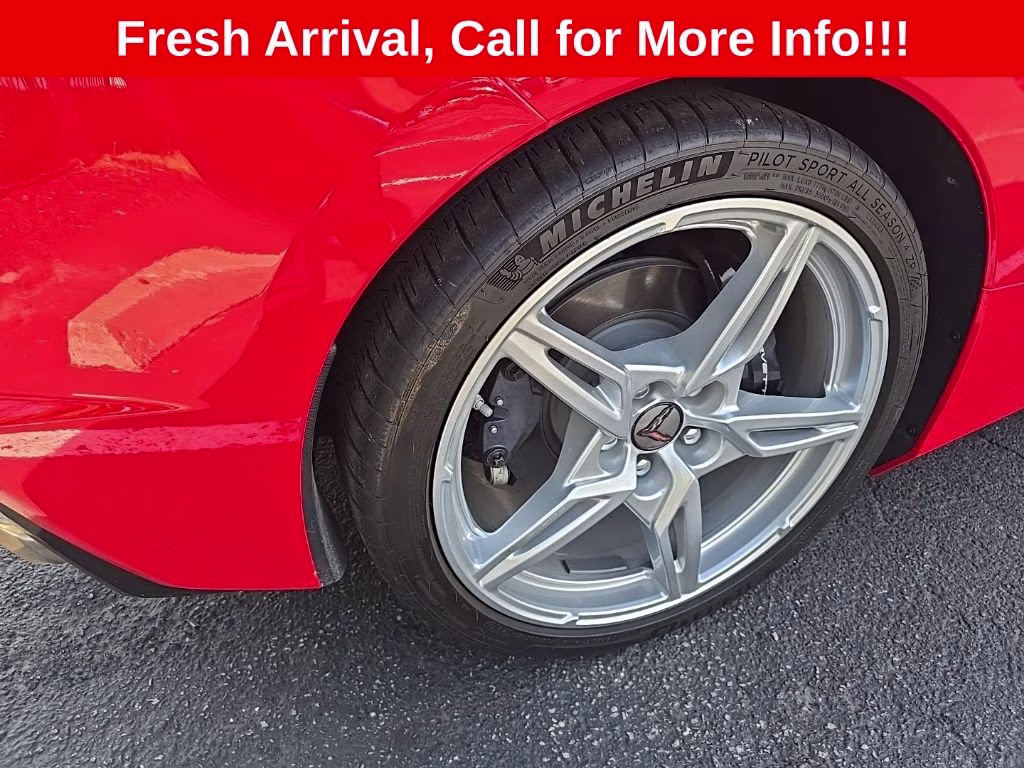 2025 Torch Red Chevrolet Corvette Stingray RWD Coupe