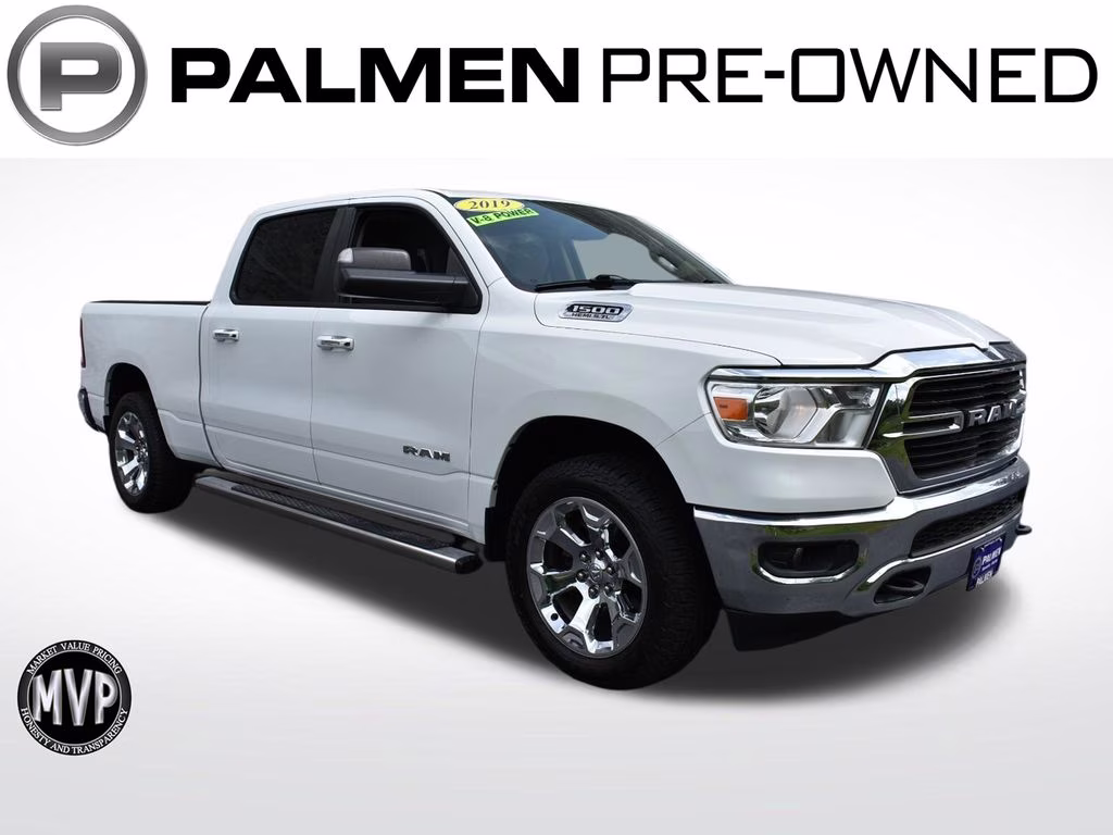 2019 Bright White Clearcoat Ram 1500 Big Horn/Lone Star 4X4 Truck