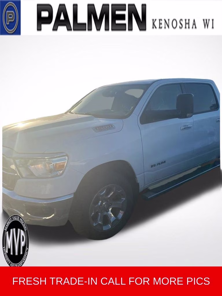 2019 Bright White Clearcoat Ram 1500 Big Horn/Lone Star 4X4 Truck