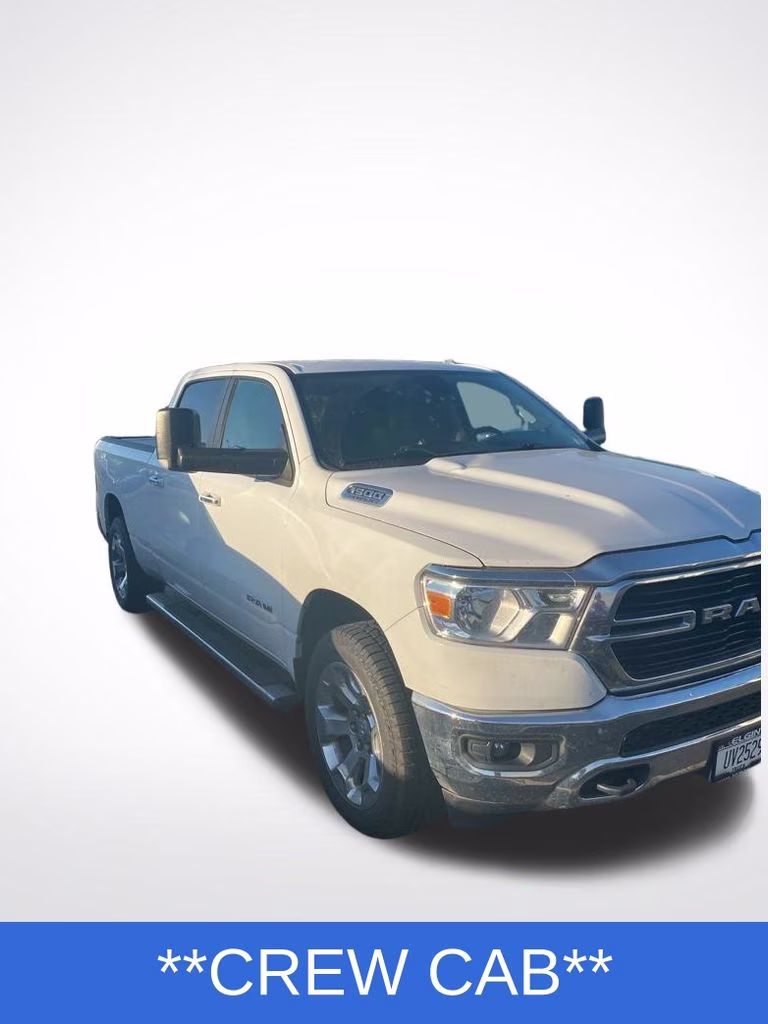 2019 Bright White Clearcoat Ram 1500 Big Horn/Lone Star 4X4 Truck