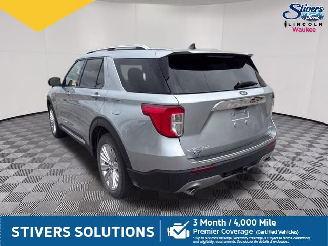 2023 Silver Metallic Ford Explorer Limited 4X4 SUV