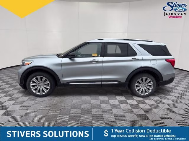 2023 Silver Metallic Ford Explorer Limited 4X4 SUV