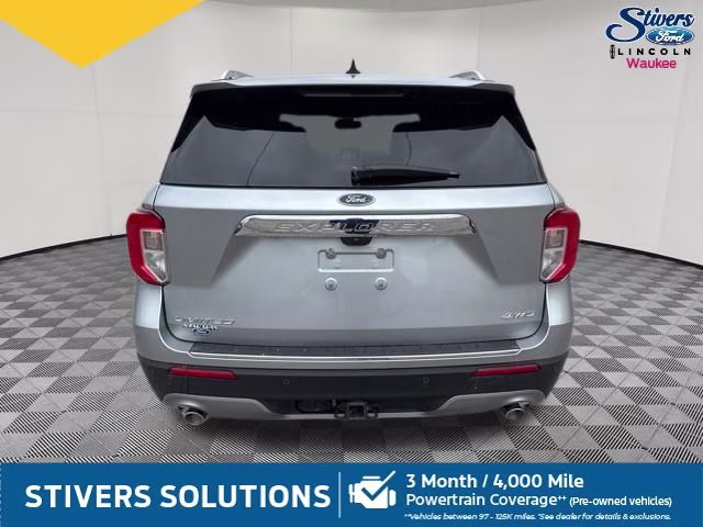 2023 Silver Metallic Ford Explorer Limited 4X4 SUV