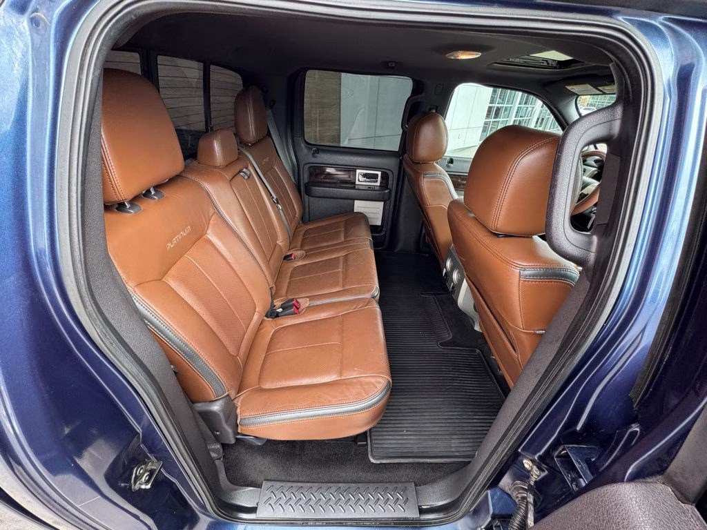 2013 Blue Ford F-150 Platinum 4X4 Truck