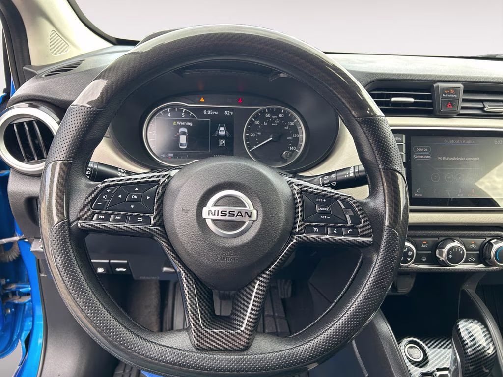 2021 Electric Blue Metallic Nissan Versa 1.6 SV FWD Sedan