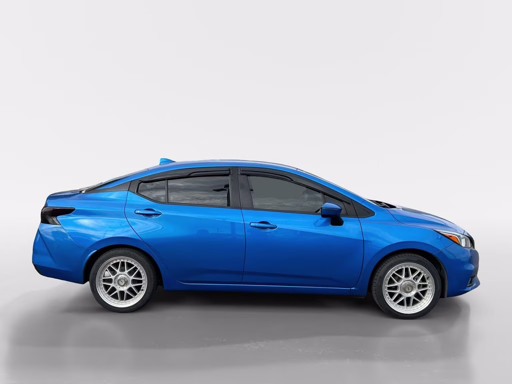 2021 Electric Blue Metallic Nissan Versa 1.6 SV FWD Sedan