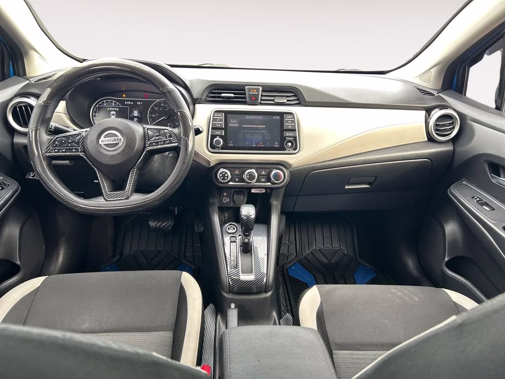 2021 Electric Blue Metallic Nissan Versa 1.6 SV FWD Sedan