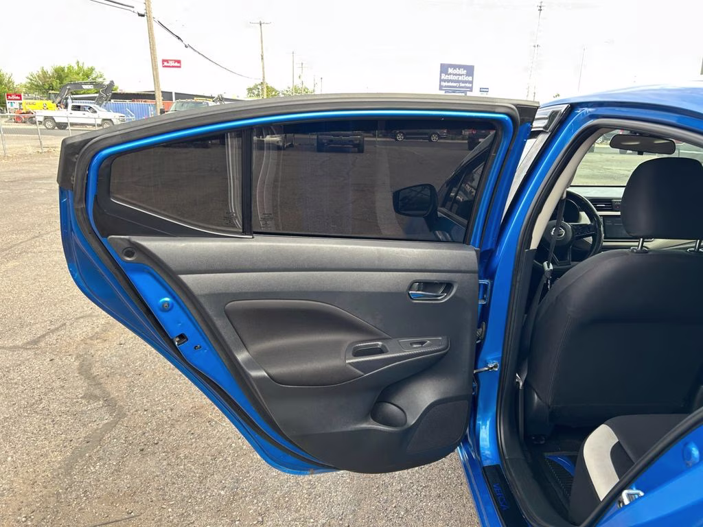 2021 Electric Blue Metallic Nissan Versa 1.6 SV FWD Sedan