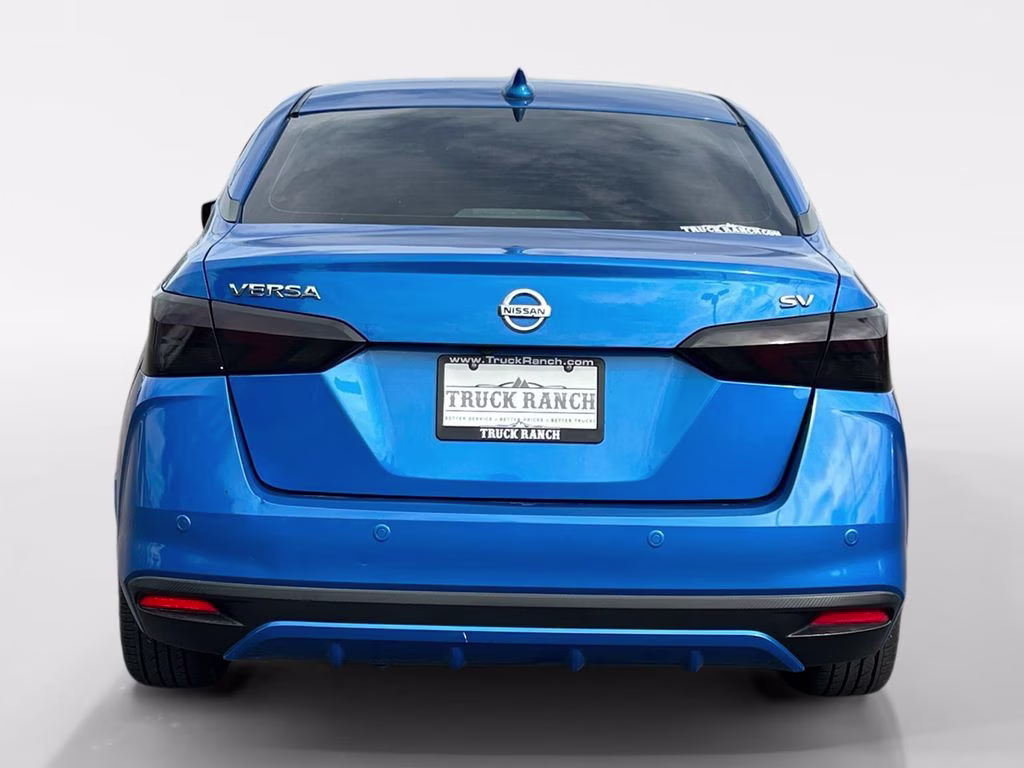 2021 Electric Blue Metallic Nissan Versa 1.6 SV FWD Sedan