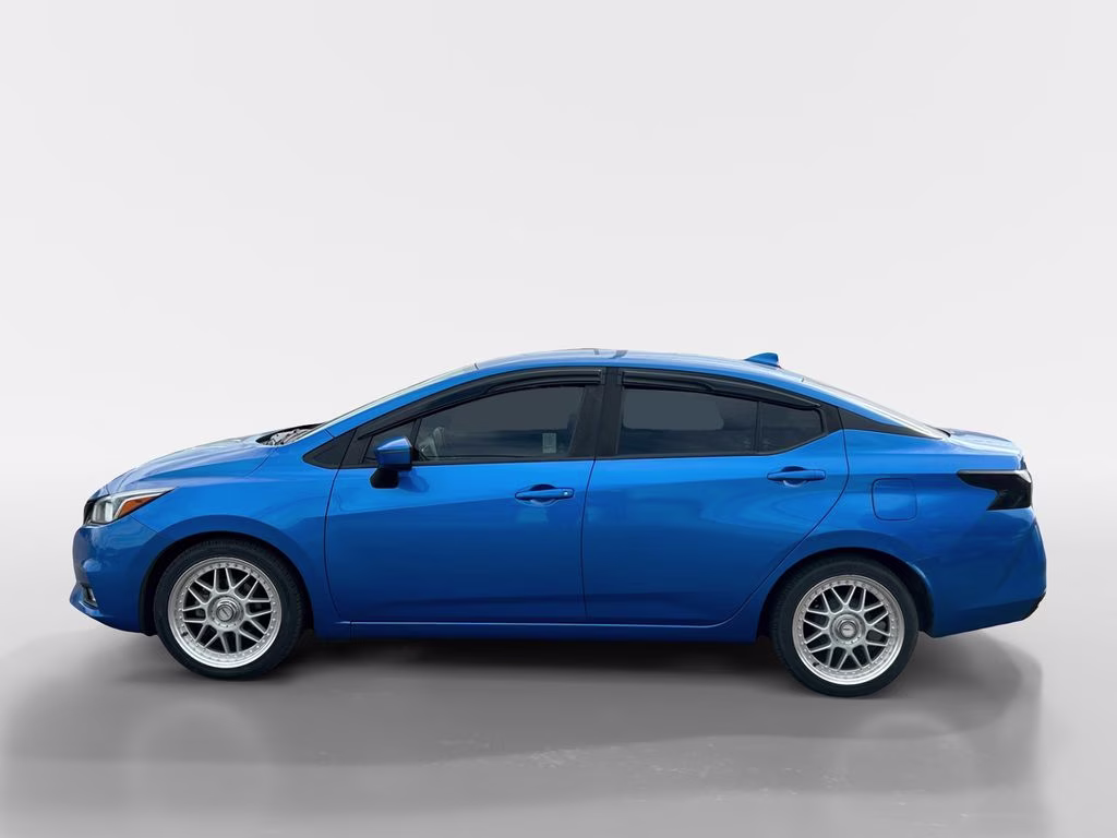 2021 Electric Blue Metallic Nissan Versa 1.6 SV FWD Sedan