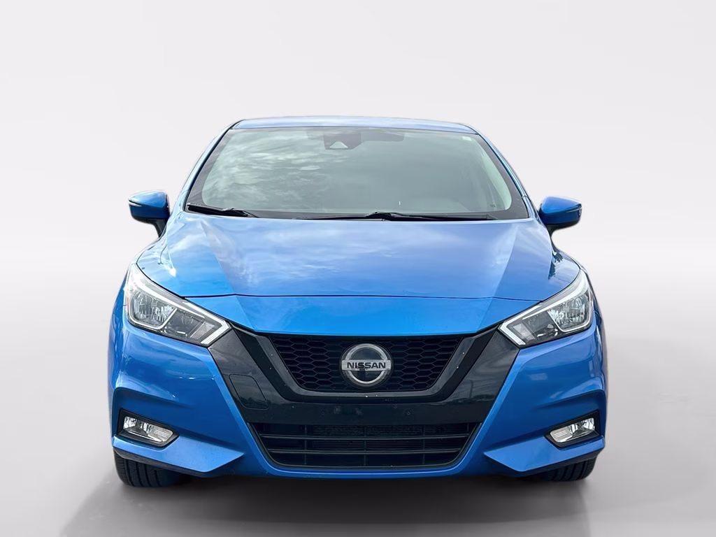 2021 Electric Blue Metallic Nissan Versa 1.6 SV FWD Sedan